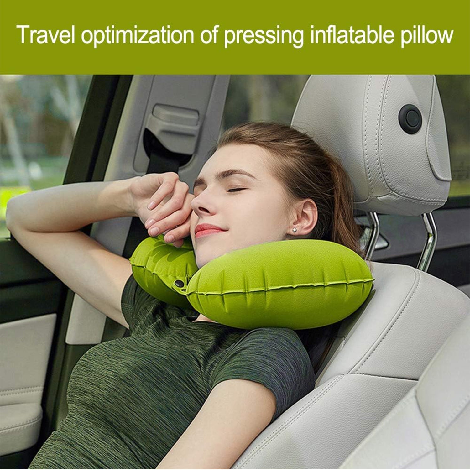 8540 Inflatable & Foldable, Pillow U Shape Air Cushion Travel Pillow, Travel Business Trip Neck Pillow for Long Trips, Ideal for Men & Women Portable, and Perfect for Backpacking, Car Camping, and Even Airplane Travel 8540 Inflatable & Foldable, Pillow U Shape Air Cushion Travel Pillow, Travel Business Trip Neck Pillow for Long Trips, Ideal for Men & Women Portable, and Perfect for Backpacking, Car Camping, and Even Airplane Travel